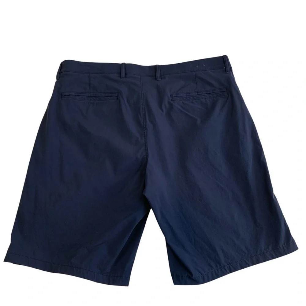 Men's J. Crew Navy 9” Tech Shorts Sz 32